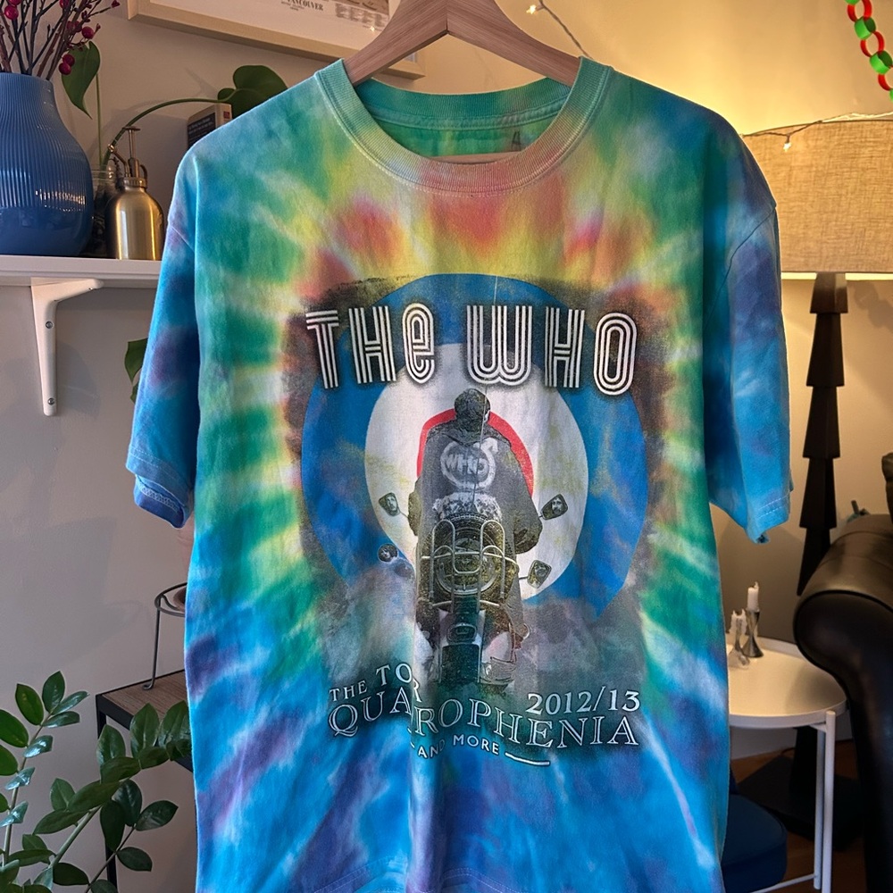 The Who 2012-2013 Tie-Dye Tour T-Shirt